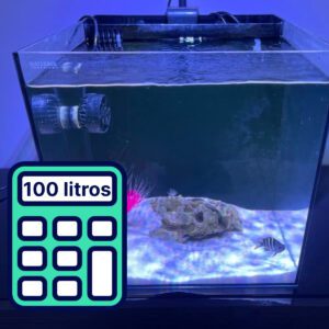 Calculadora de aquário em litros